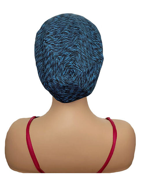 Blue Lightweight Bonnet For Cranial Wig Wearers