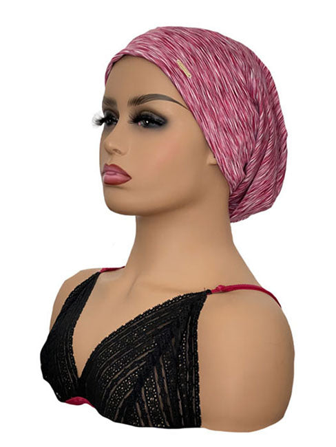 Red Lightweight Bonnet For Cranial Wig Wearers