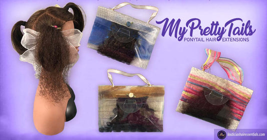 MyPrettyTails Ponytail Hair Extensions For Little Girls