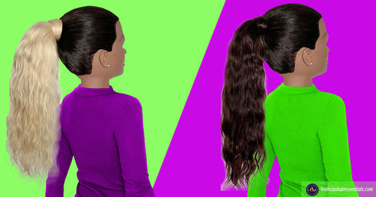 Ponytail Hair Extensions For Black Hair